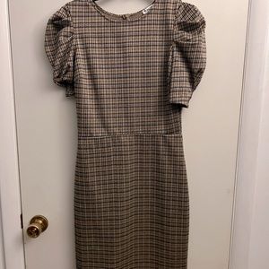 Love ady plaid brown dress never worn